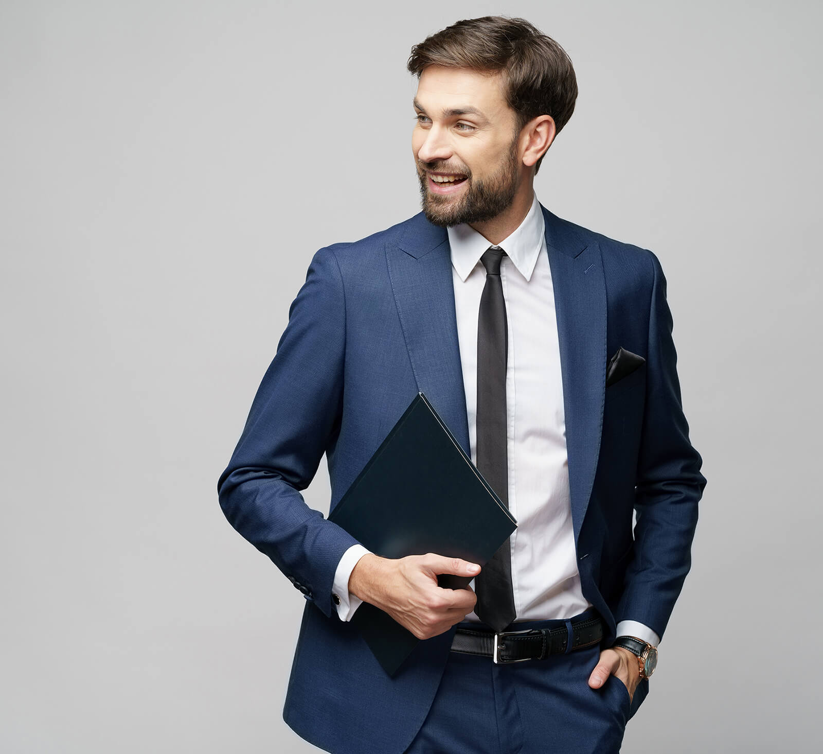 Business Man in Suit