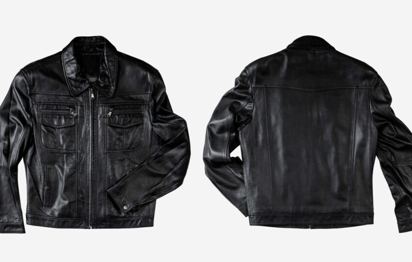 Black leather jackets