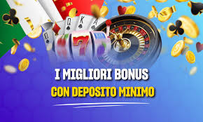 I Migliori Casinò con Deposito di 5€ I Migliori Casinò con Deposito di 5€